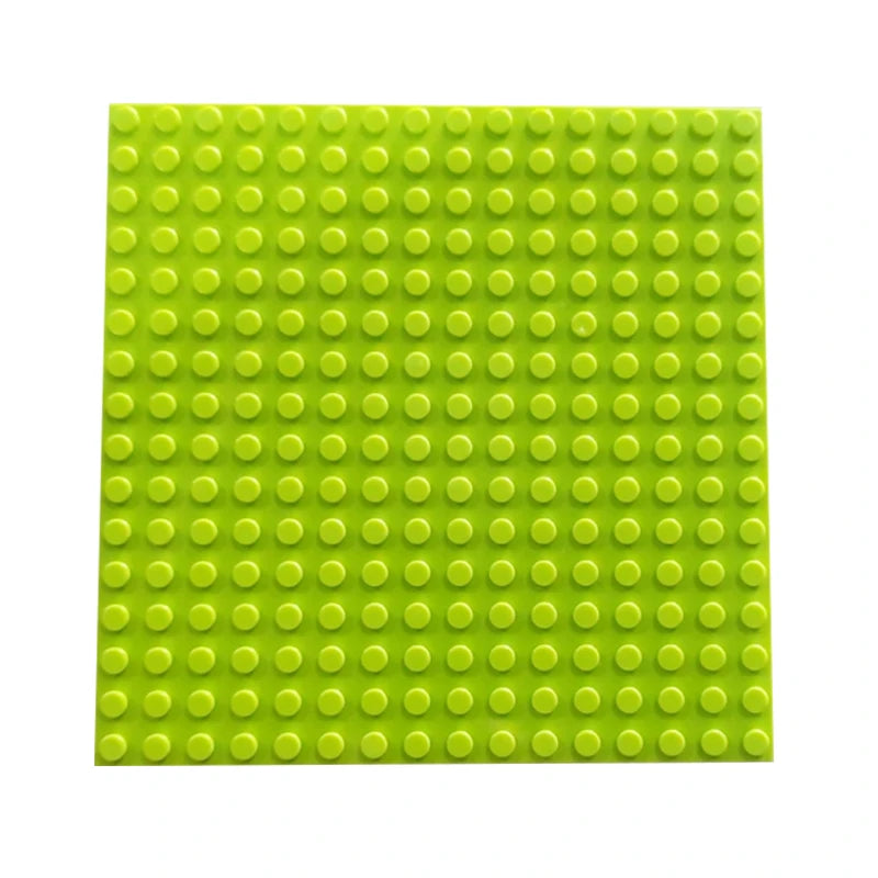 1 Piece 16X16 Double-Sided Base Plates MOC Building Blocks Educational Baseplate Compatible with Lego