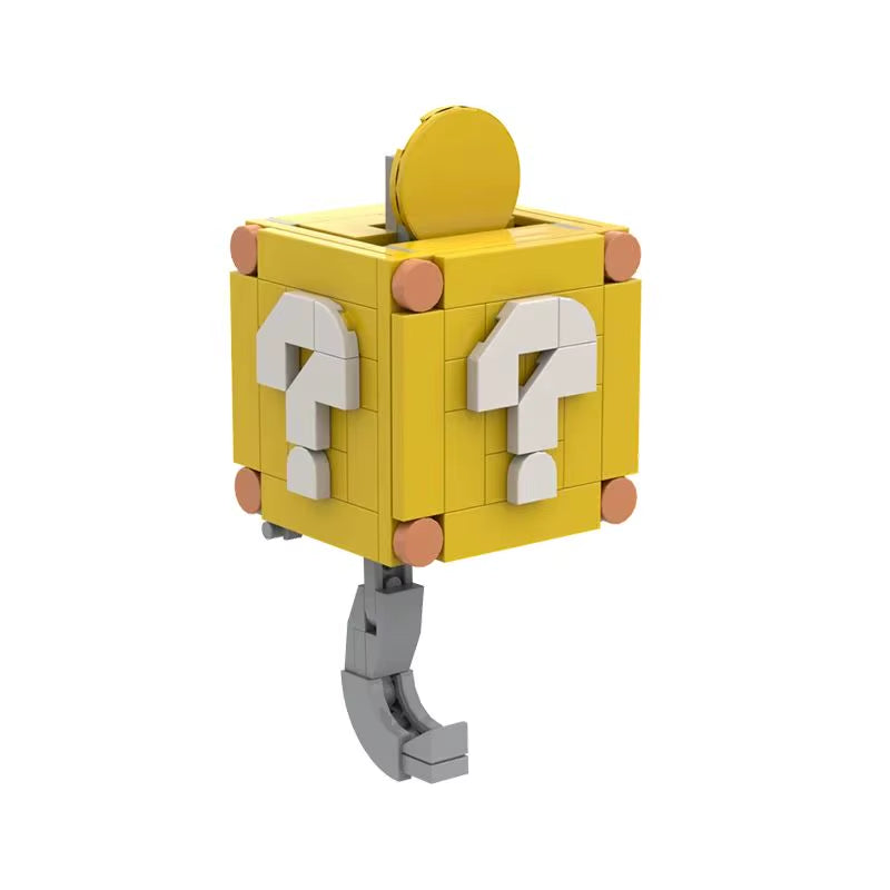 Coin Building Blocks Keychain Set Pendant - DIY Building Block Toys - Unique Gifts Christmas Gifts