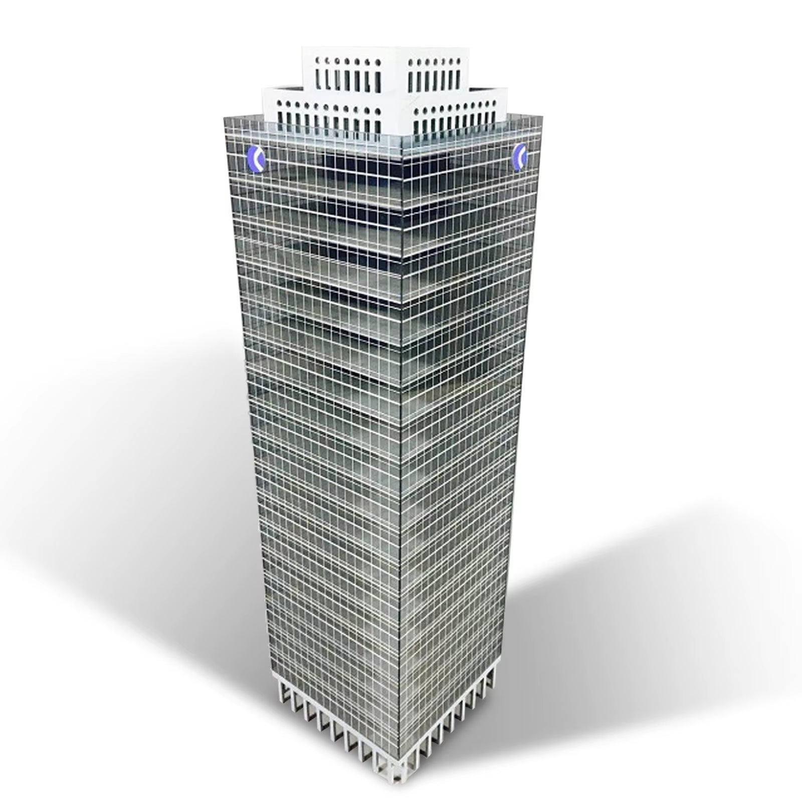 1/150 N Scale High-End Modernization Finished Diorama Train Building Model Kits Hard Plastic Sand Table Scene Decor Xmas Gifts