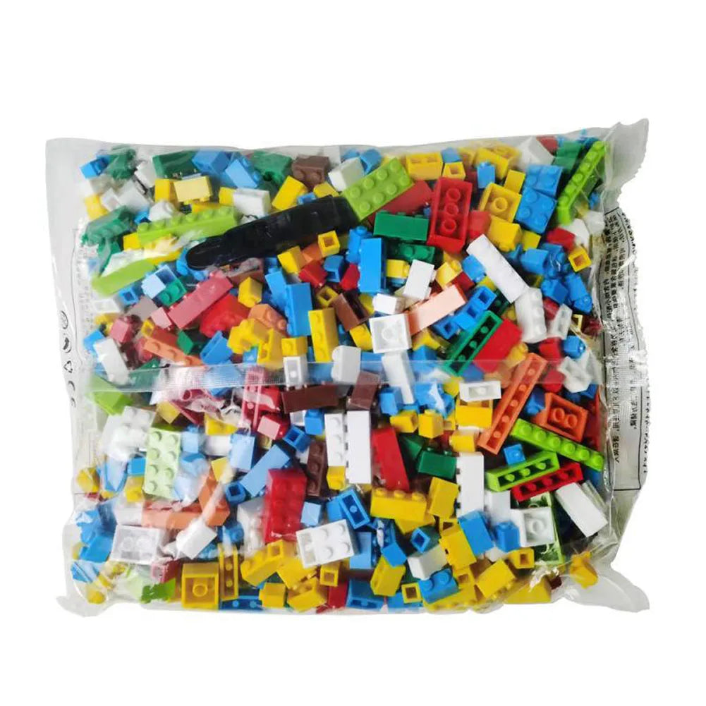 1000 Pieces of Building Blocks City DIY Creative Building Blocks Compatible Building Blocks Large Base Plate Educational Childre